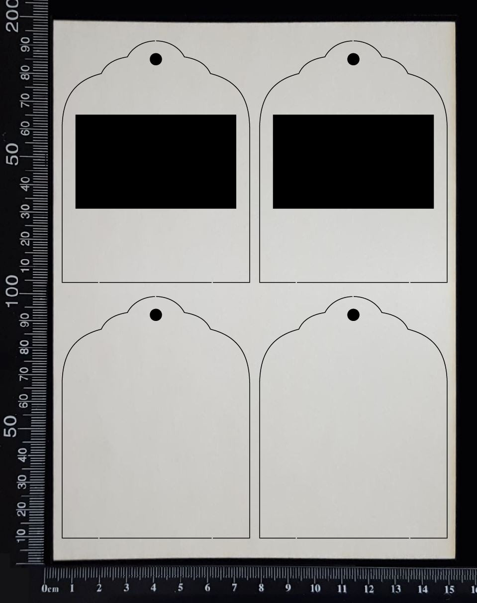 Specimen Tray Set - CB - Layering Set - White Chipboard