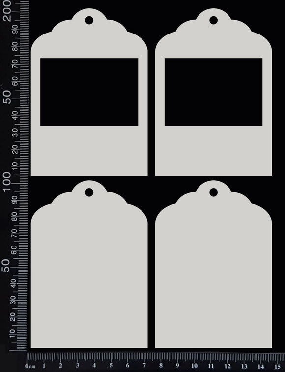 Specimen Tray Set - CB - Layering Set - White Chipboard
