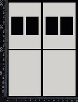 Specimen Tray Set - CC - Layering Set - White Chipboard