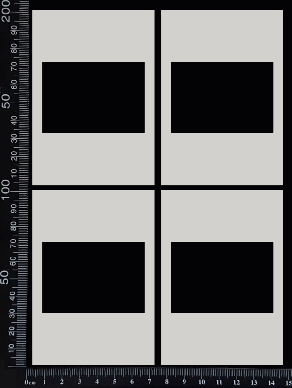 Specimen Tray Set - CH - White Chipboard