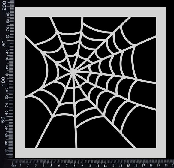 Spider Web - A - Stencil - 200mm x 200mm