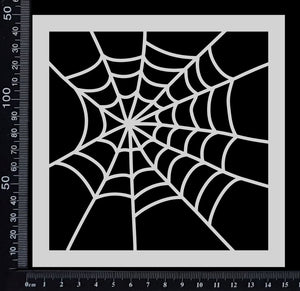 Spider Web - A - Stencil - 150mm x 150mm