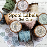 FREEBIE - Spool Labels - Set One - DI-10139 - Digital Download