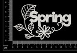 Spring - White Chipboard
