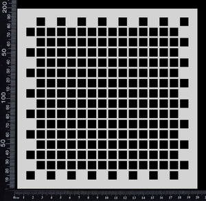 Squares - Stencil - 200mm x 200mm