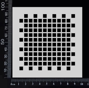 Squares - Stencil - 100mm x 100mm
