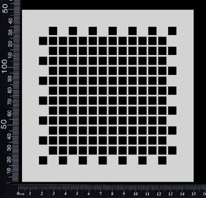 Squares - Stencil - 150mm x 150mm