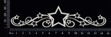 Star Border - B - Small - White Chipboard