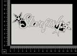 Starfish - White Chipboard