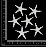 Starfish Set - E - White Chipboard