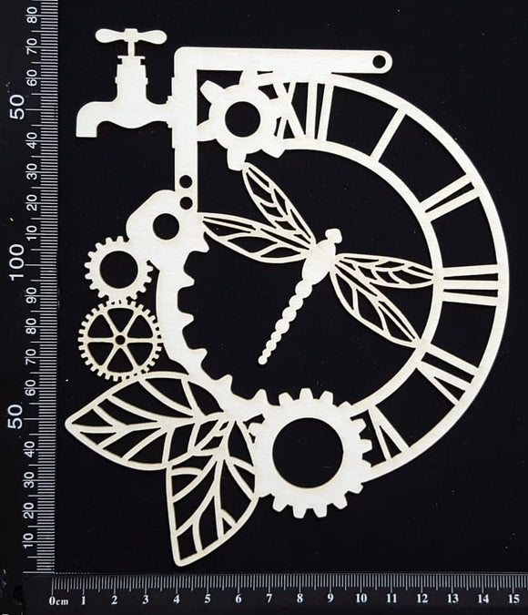 Steampunk Gear Clock – Scrapaholics Wholesale – Laser Cut Chipboard Designs