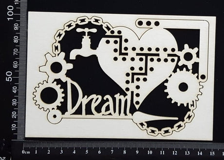 Steampunk Dream - White Chipboard