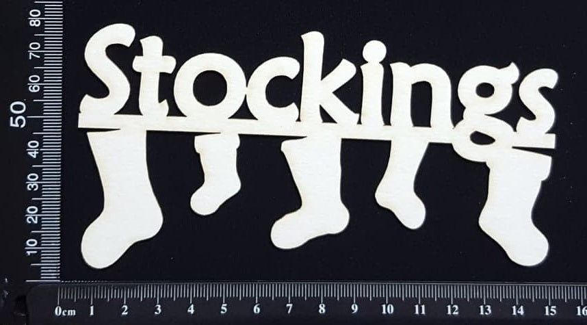 Stockings - White Chipboard