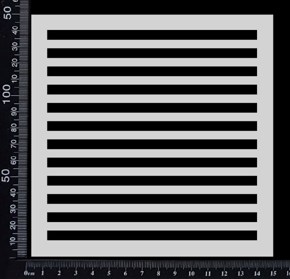 4 x 18-inchLine Stencil - Straight Lines