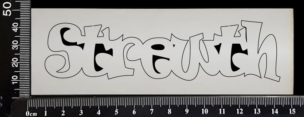 Strewth - A - White Chipboard