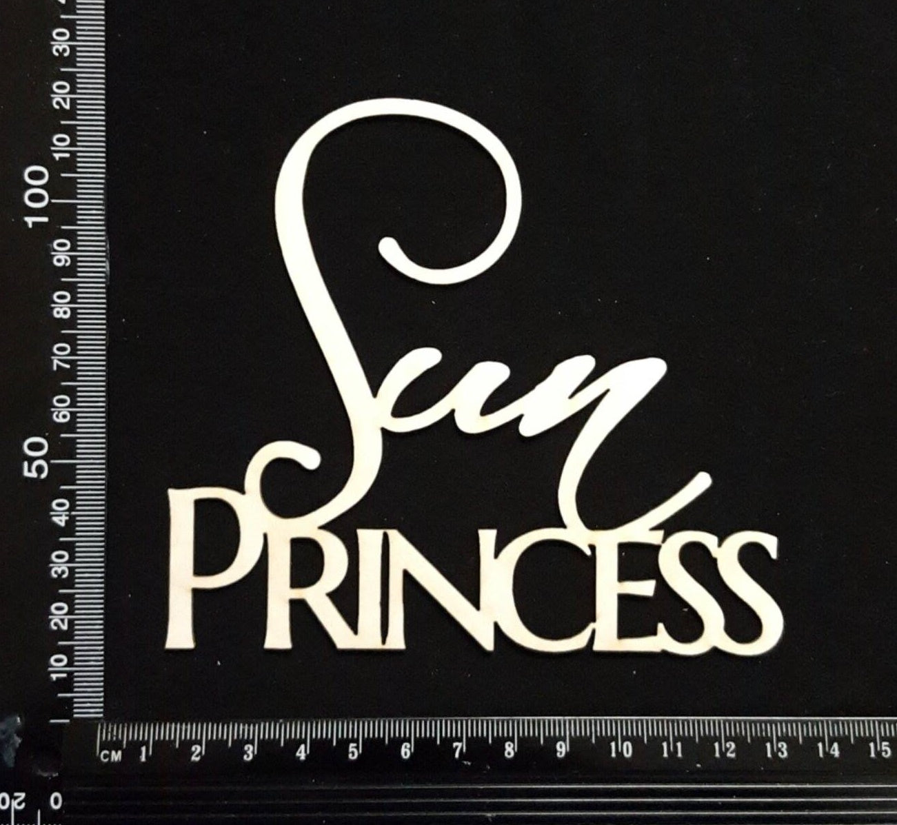 Sun Princess - White Chipboard