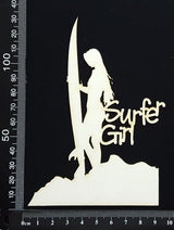 Surfer Girl - White Chipboard