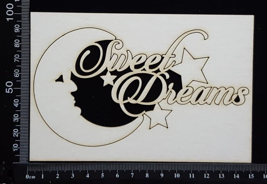 Sweet Dreams - White Chipboard