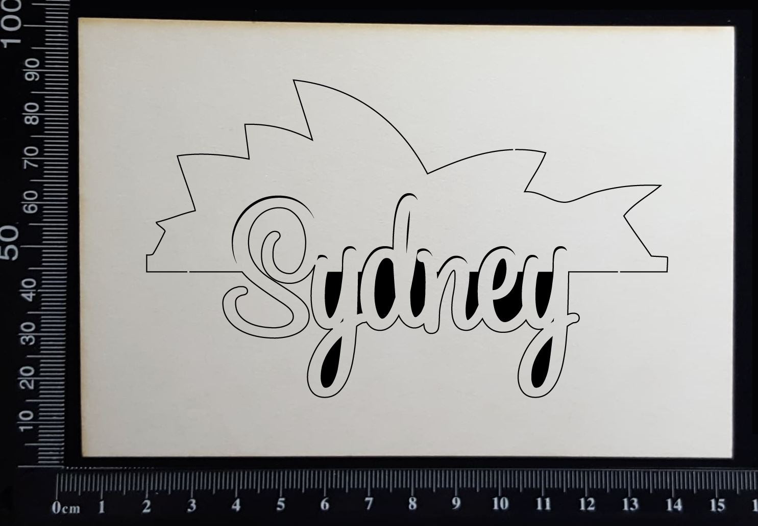Sydney - A - White Chipboard