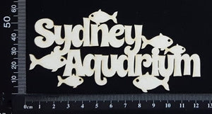 Sydney Aquarium - White Chipboard