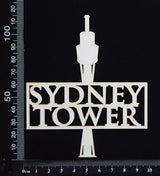 Sydney Tower - A - White Chipboard