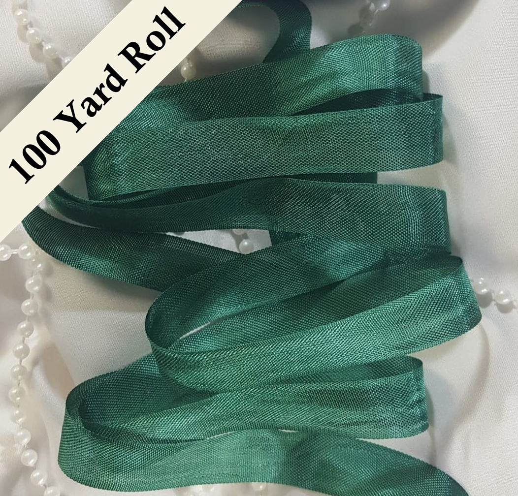 Seam Binding - TX - Jade Green - 100 YARD ROLL