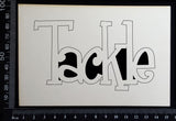 Tackle - White Chipboard