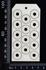 Tag of Elements - Reinforcement Rings - White Chipboard