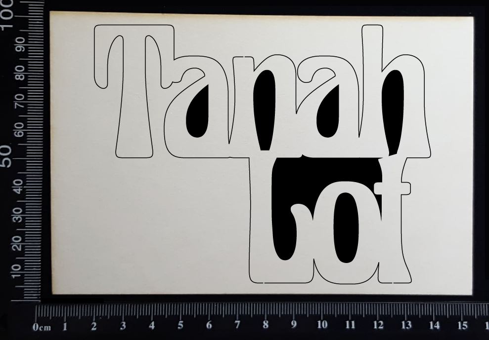 Tanah Lot - A - White Chipboard