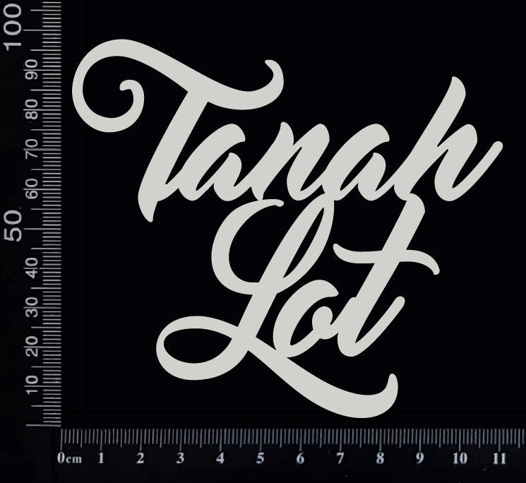 Tanah Lot - B - White Chipboard