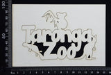Taronga Zoo - White Chipboard