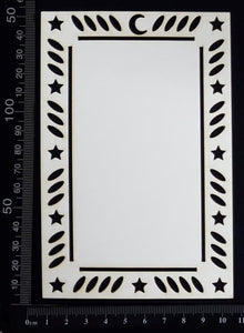 Tarot Card - B - Large - White Chipboard
