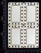 Tarot Card Set - I - Small - White Chipboard