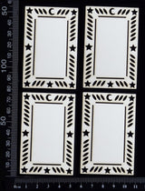 Tarot Card Set - L - Small - White Chipboard