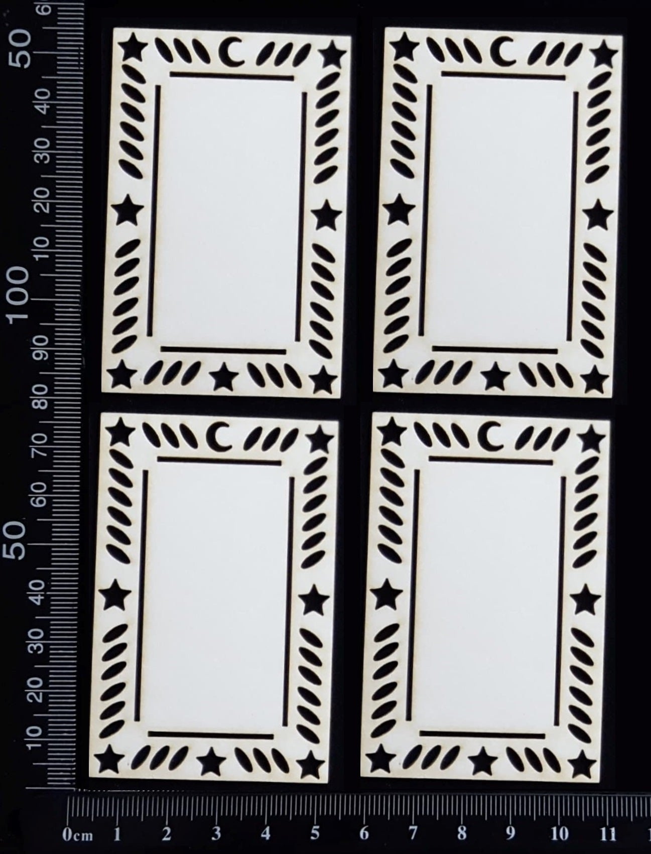 Tarot Card Set - L - Small - White Chipboard