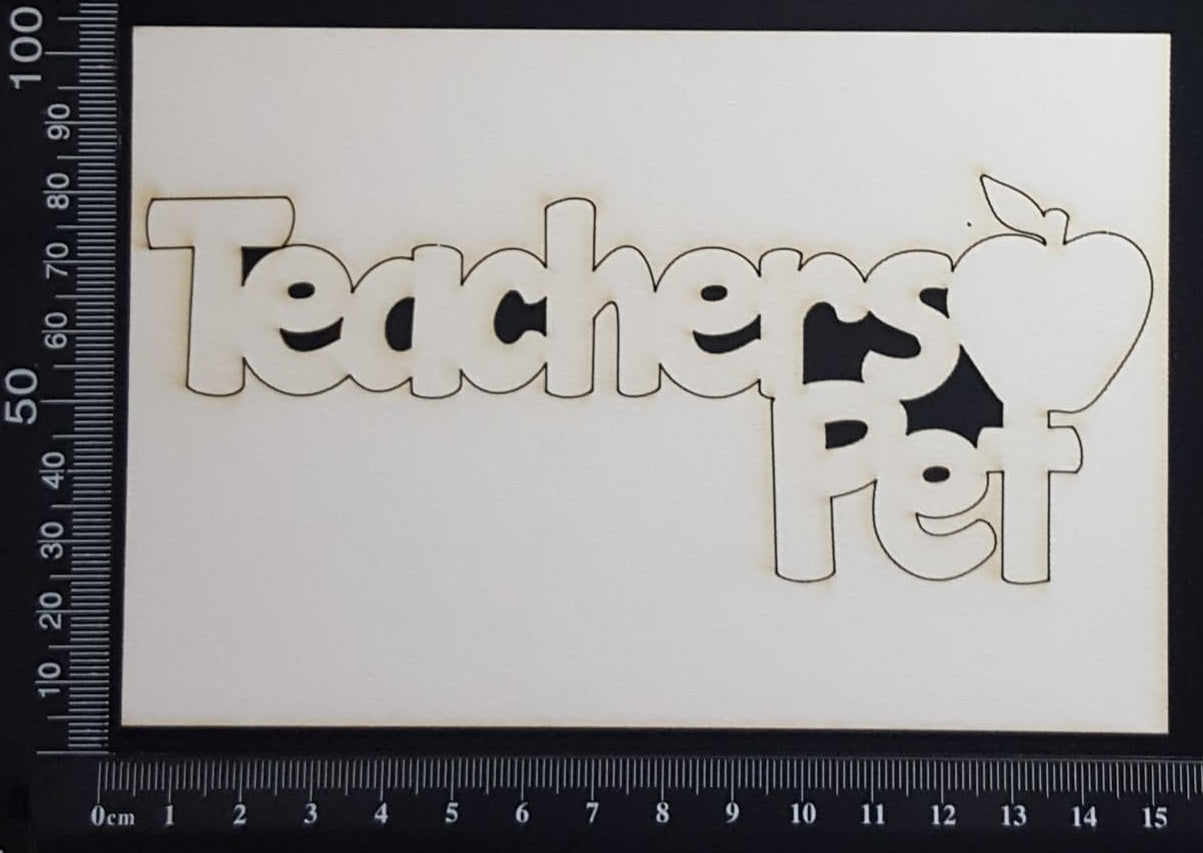 Teachers Pet - AA - White Chipboard