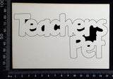 Teachers Pet - BA - Large - White Chipboard