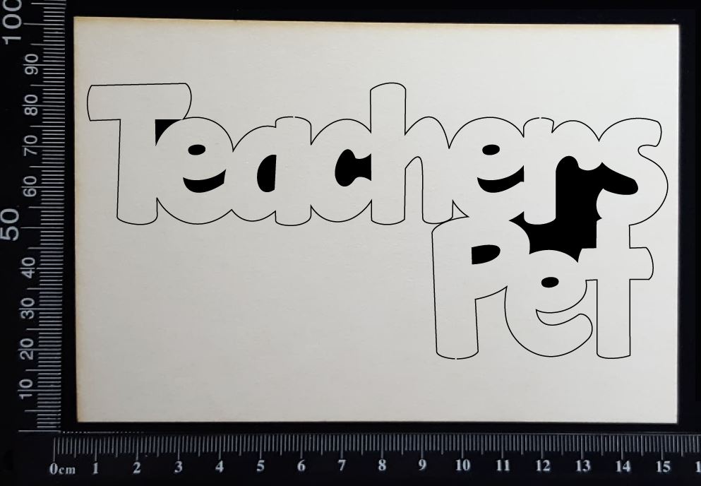 Teachers Pet - BA - Large - White Chipboard
