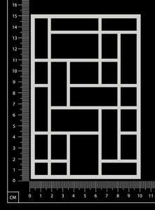 Tessellation Mesh - AA - White Chipboard