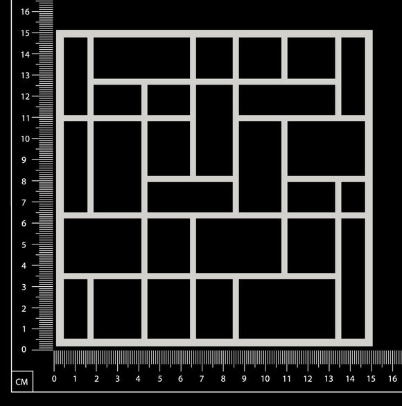 Tessellation Mesh - AE - White Chipboard