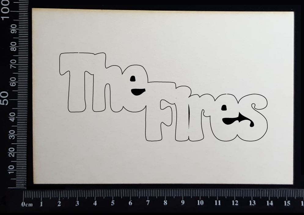 The Fires - C - White Chipboard