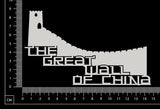 The Great Wall of China - White Chipboard