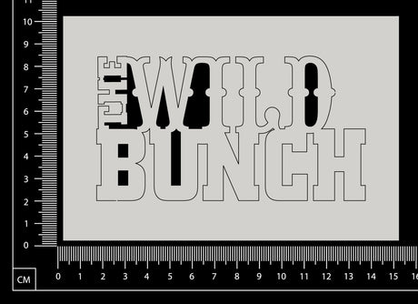 The Wild Bunch - White Chipboard