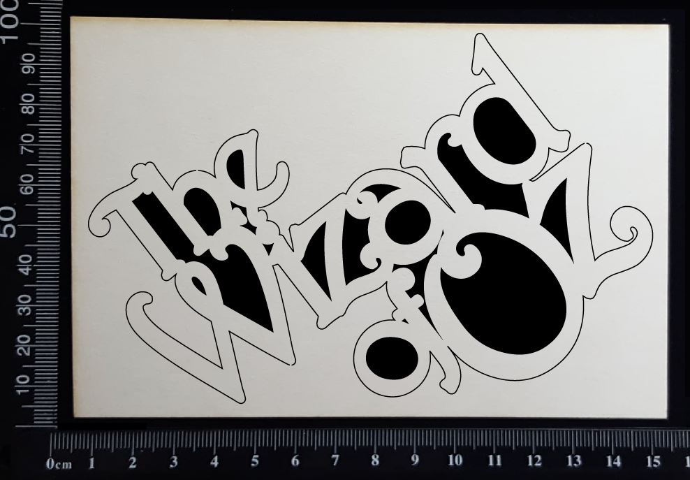 The Wizard of OZ - White Chipboard