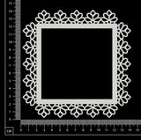 Tiffany Frame - Square - White Chipboard