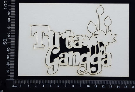 Tirta Gangga - A - White Chipboard