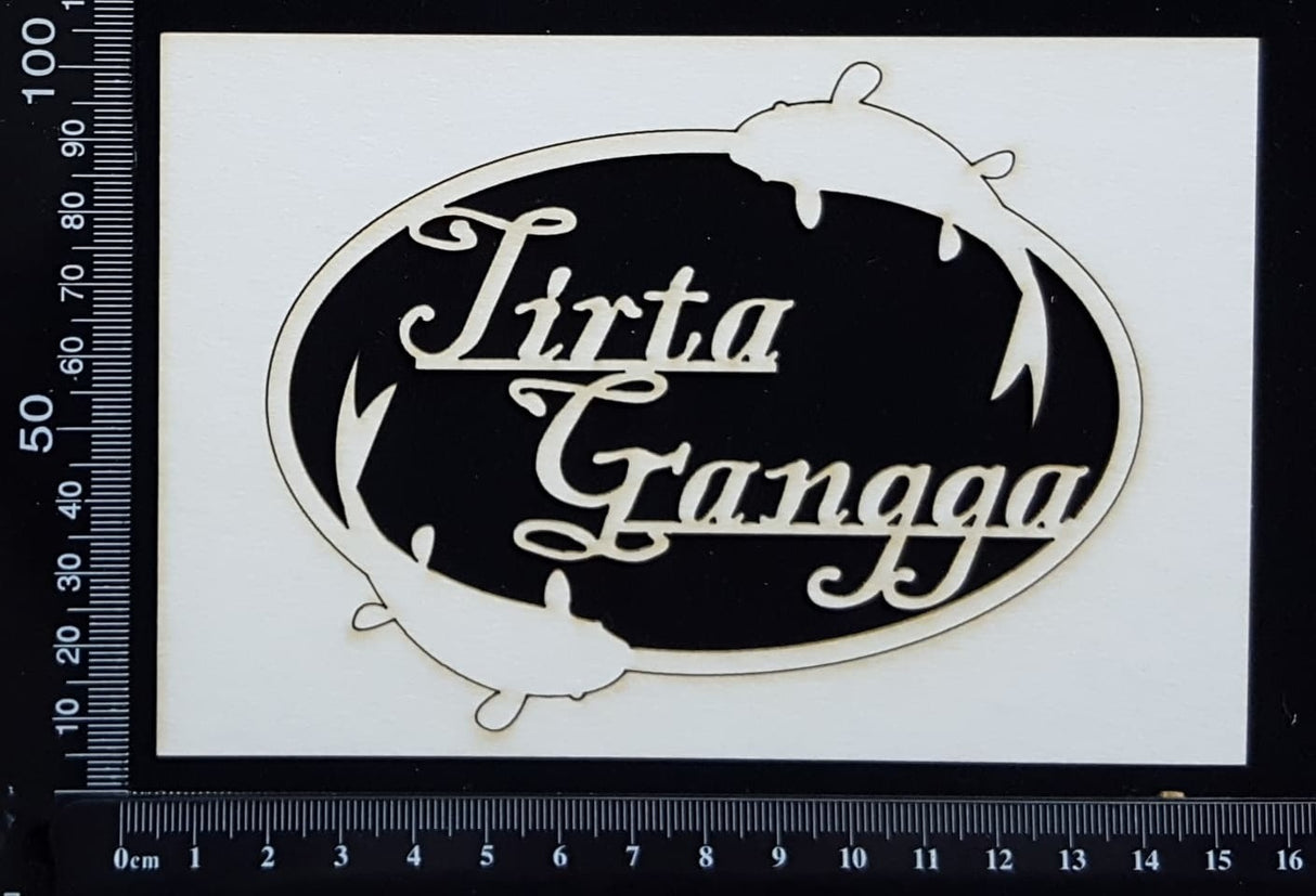 Tirta Gangga - B - White Chipboard