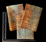 Decoupage Tissue Sheets - G3 - Set of 3 Pieces - Whichcraft Designs - Grunge Tissue