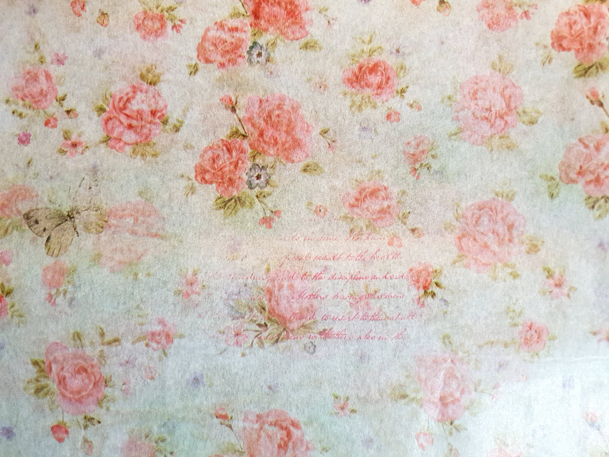 Decoupage Tissue Sheets - I - Set of 3 Pieces
