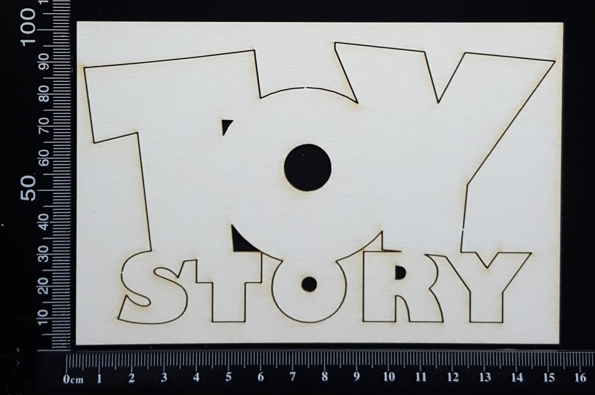Toy Story - White Chipboard
